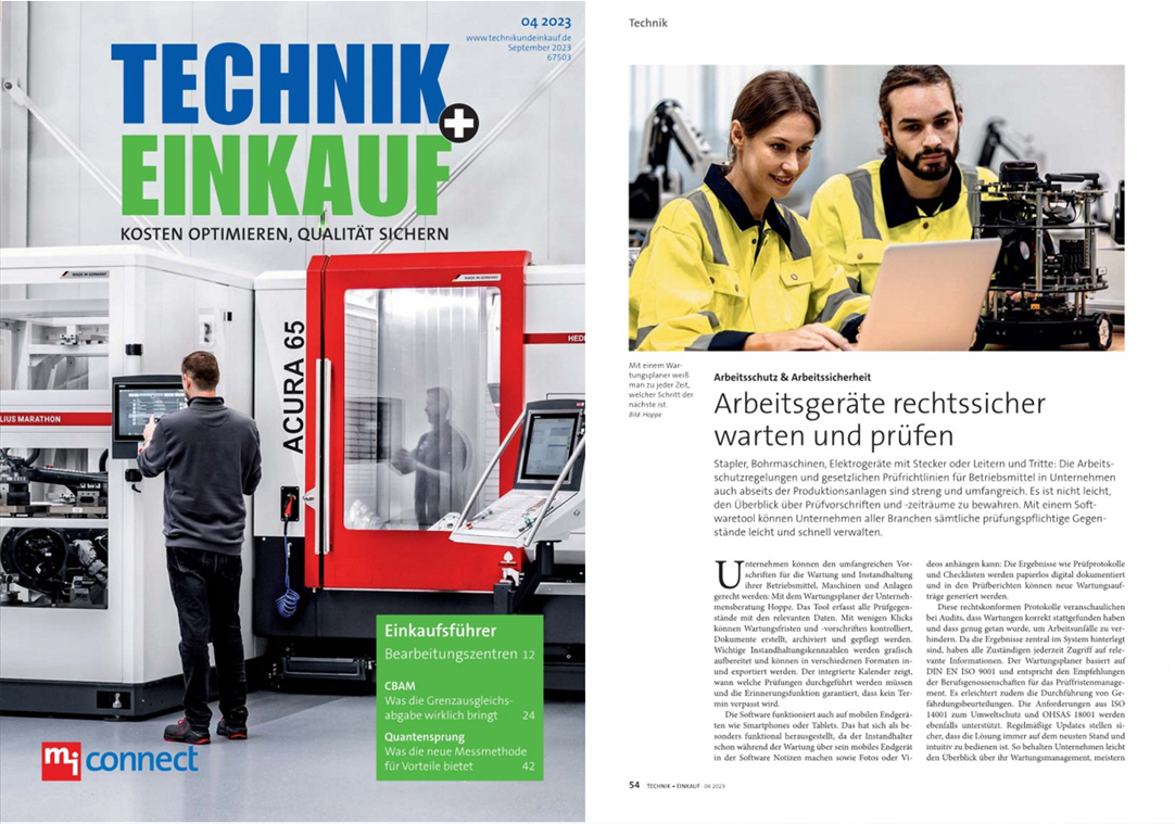 Technik+Einkauf Verlag moderne industrie GmbH  - Arbeitsgerte rechtssicher warten und prfen