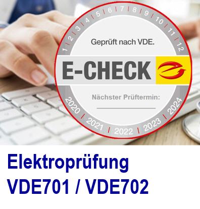 Die Prüfung elektrischer Betriebsmittel erfolgt gemäß der DGUV Vorschr