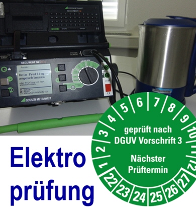 Elektro DGUV V3 Prffristen DGUV Vorschrift 3,  DGUV, Elektrofachkraft, Leitung, Aufsicht