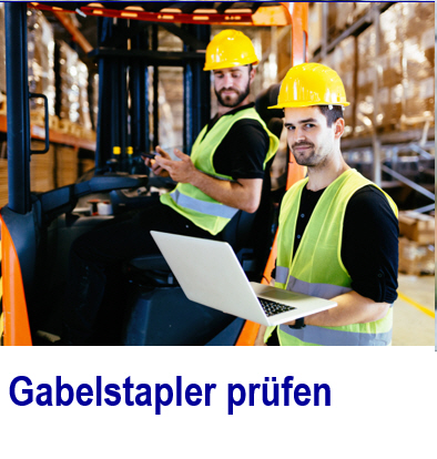 Gabelstaplerprfung 195. Prfen Planen  Dokumentieren. Software Gabel