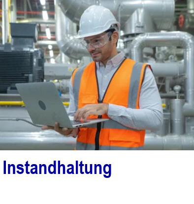 Mit Instandhaltung Pro haben Sie ein produktives System zur Instandhal