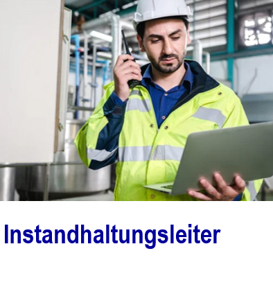 Setzen Sie die Anforderungen als Instandhaltungsleiter um.
Software fü
