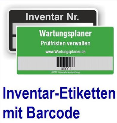 Das richtige Etikett zum Inventarisieren. Inventarisierung der Betrieb