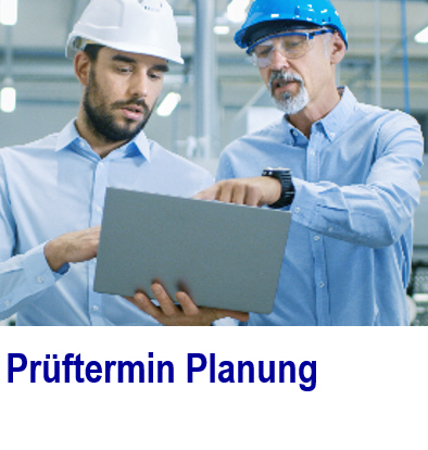 Prffristen Software. komfortable berwachung der Prftermine und Wart