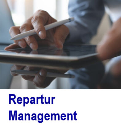   Reparaturmanagement  planen und organisieren  Sie die Reparaturen.;   Geräte- & Reparaturverwaltung. Die Software für Reparaturdienste