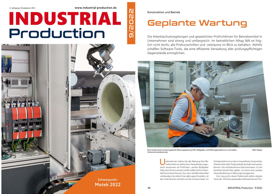 Industrial Production SCOPE handling  - geplante Wartung? Abhilfe schaffen Software-Tools